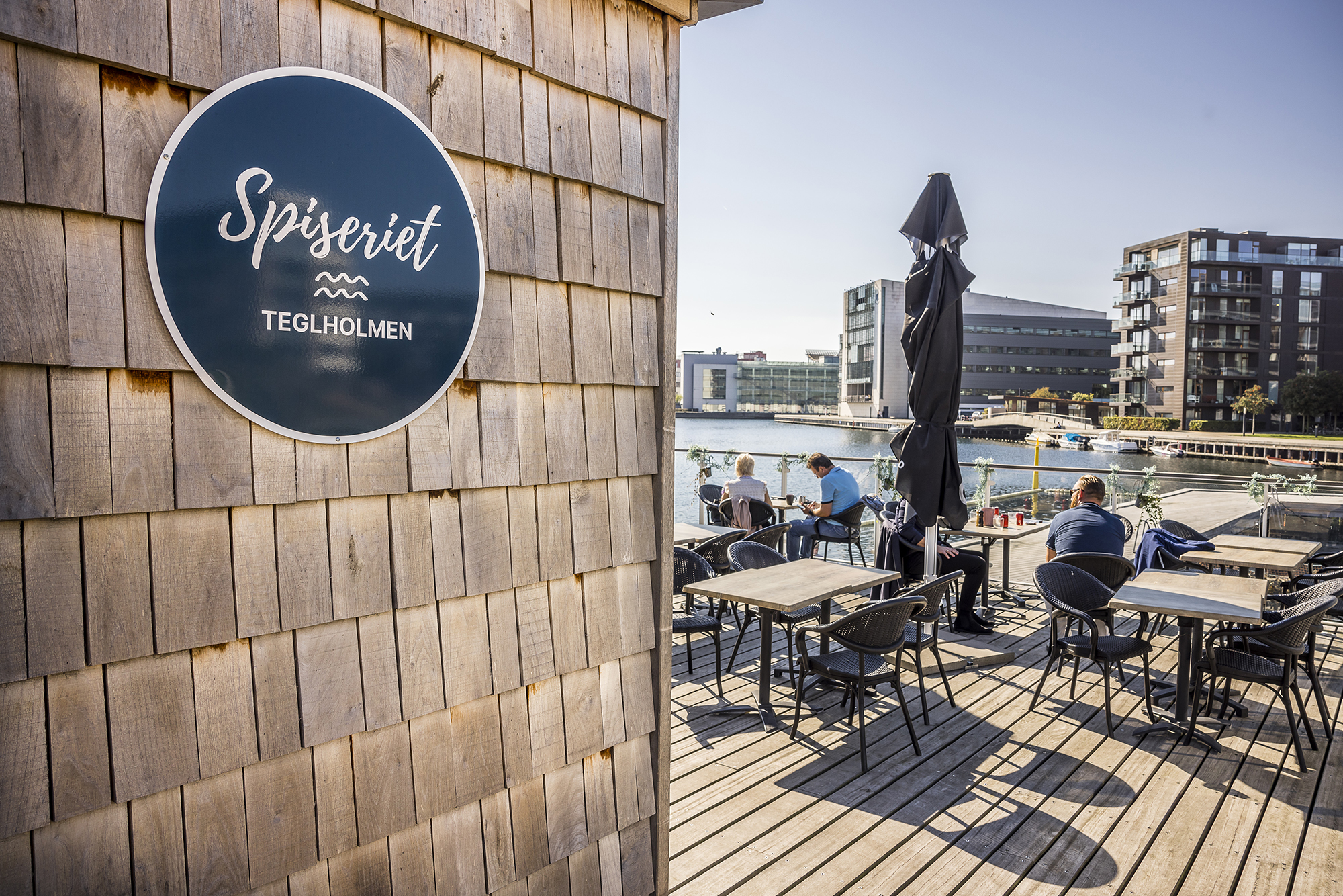 restaurant på havnen